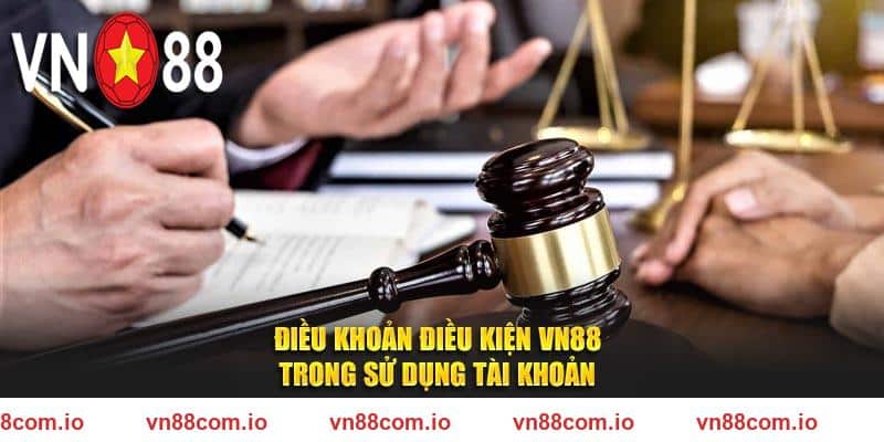 Điều khoản điều kiện VN88 trong sử dụng tài khoản