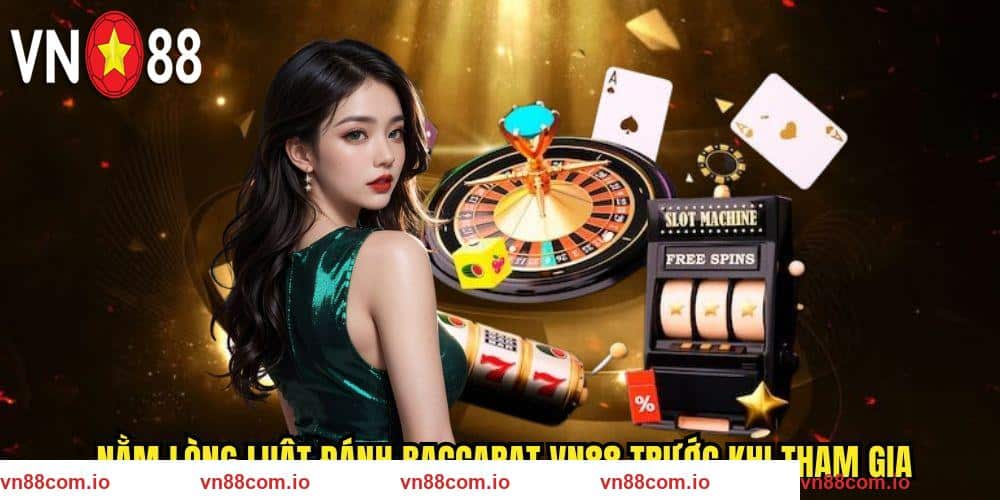 Nằm lòng luật đánh BACCARAT VN88 trước khi tham gia